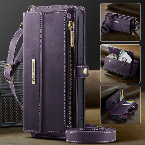 CaseMe Luxury Wallet Leather Case for iPhone 17 16E 15 14 13 pro max Flip Cover - 第 16/40 張圖片