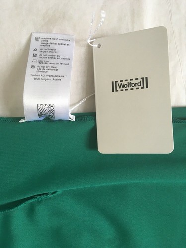 WOLFORD MIRANDA DRESS IN DARK JADE - SIZE S - UK 10/12 - NEW - RRP £195 - Picture 9 of 12