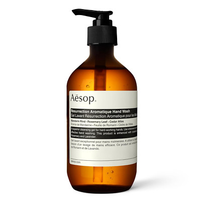 Resurrection Aromatique Hand Wash - Gentle Cleanser with Orange, Rosemary and...