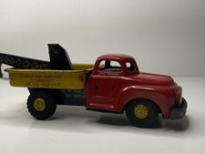 Vintage Line Mar Lithograph toy japanese emergency turnpike garage tow truck