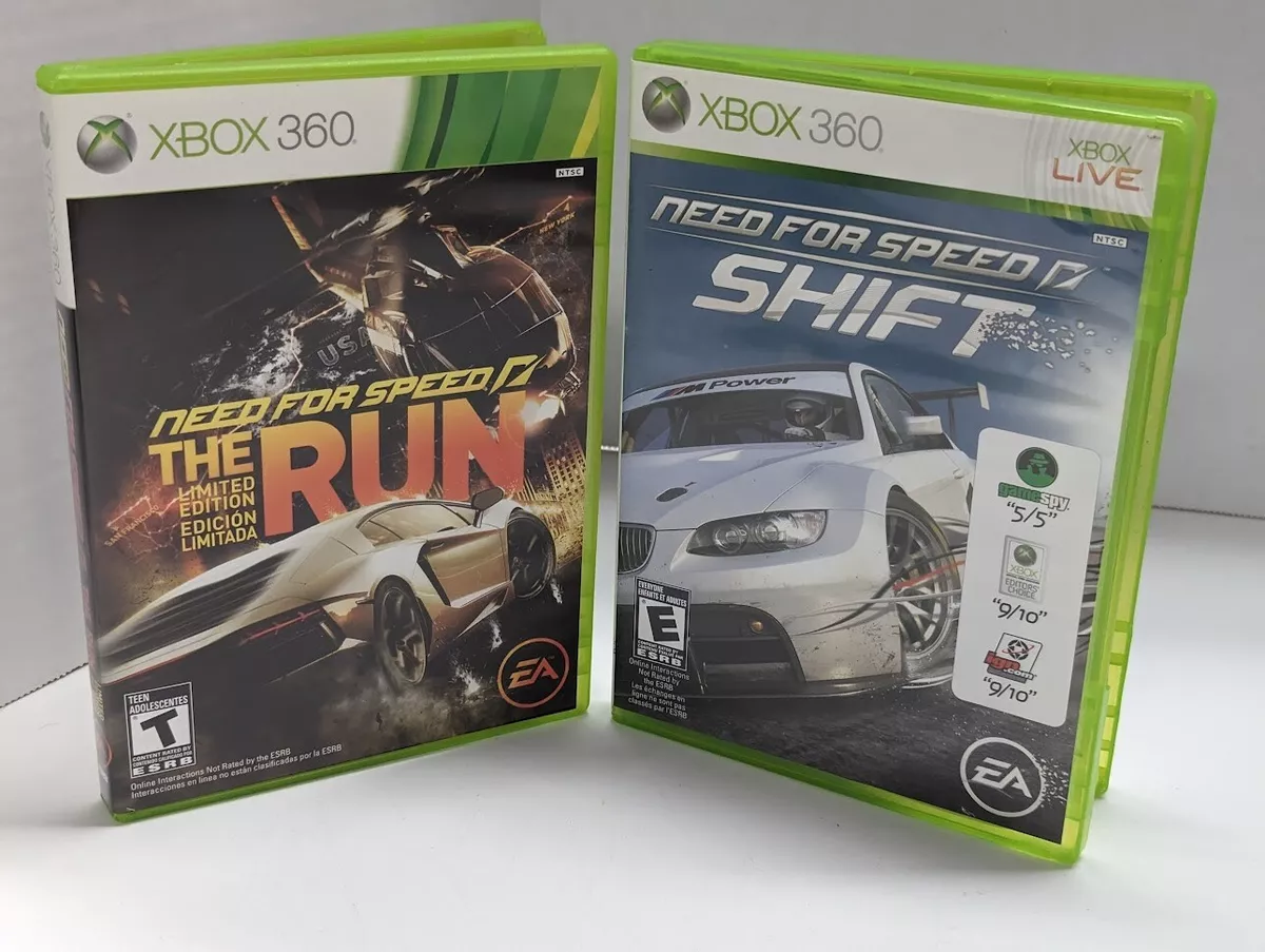 Need for Speed games (Microsoft Xbox 360) 360 TESTED