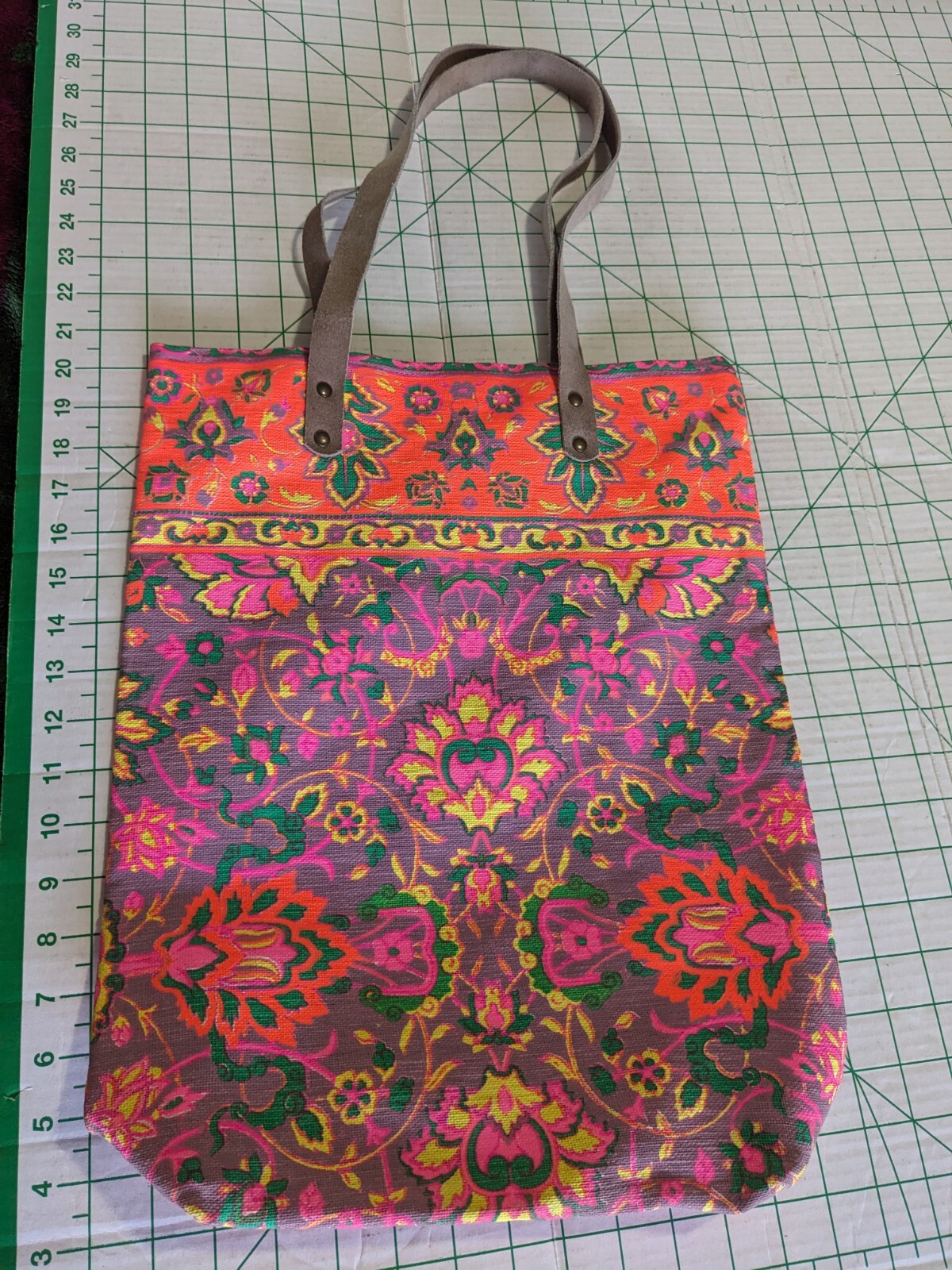 Shoulder Bag Medium Size Bright Color Boho Bag Long Strap Medium Neon Fun-image