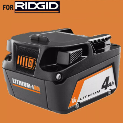 18 Volt Battery For Ridgid 18V R840087 Hyper Lithium R840085 Rigid 18V Tools New