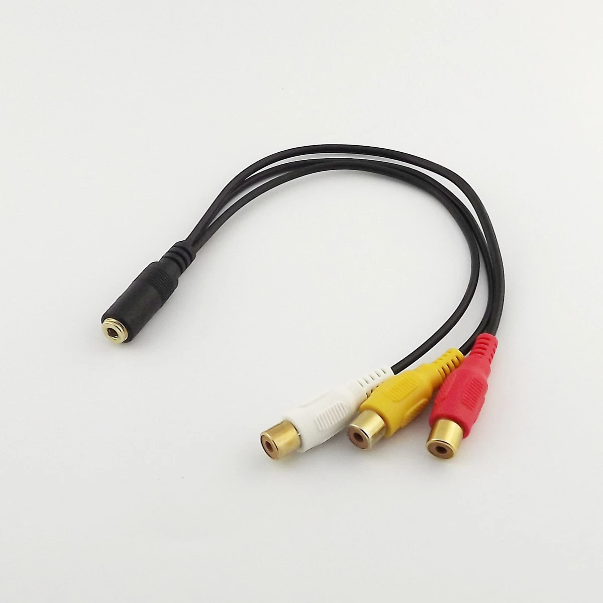 Cable Auxiliar De Audio / Video Plug Rca X 3 A Plug Rca X 3