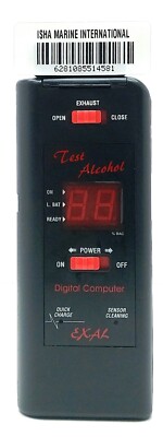 Exal EX-1008 Alcohol Test Meter Digital Computer 4581