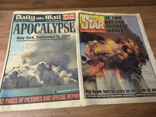 Star Mail Mirror people Newspaper September 12 14 16 2001 World Trade Center s31