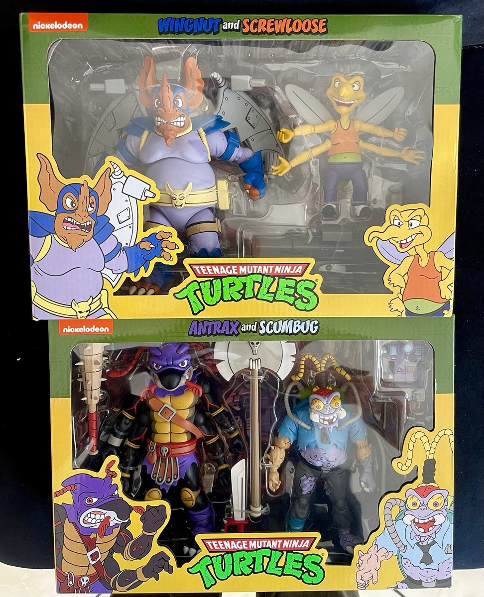 Teenage Mutant Ninja Turtles - Antrax and Scumbug,wingnut And