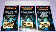 Set of 3 As Seen on TV Cell Phone Antenna Booster and Safeguard Stickers QTY 3 