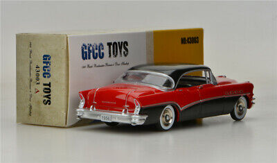 Riviera GFCC TOYS 1:43 1956 Buick Roadmaster 4 Door Hardtop  Alloy car  Red