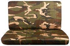 Car Seat Covers Fits 2003-2006 Jeep Wrangler Rear Seat Covers Only- Camo Green Car Seat Covers Fits 2003-2006 Jeep Wrangler Rear Seat Covers Only- Camo Green