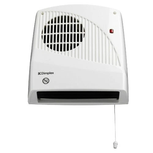 Dimplex FX20VE 2kW Bathroom Downflow Fan Heater Wall Mounted Timer Pullcord  | eBay
