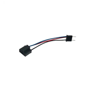 Car 12V/24V H7 To H4 Plug Power Cable Wire Harness for HID Conversion Kit Ballas