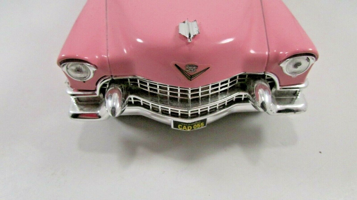 1955 Cadillac Eldorado Pink Convertible 1/21.5 Scale Diecast