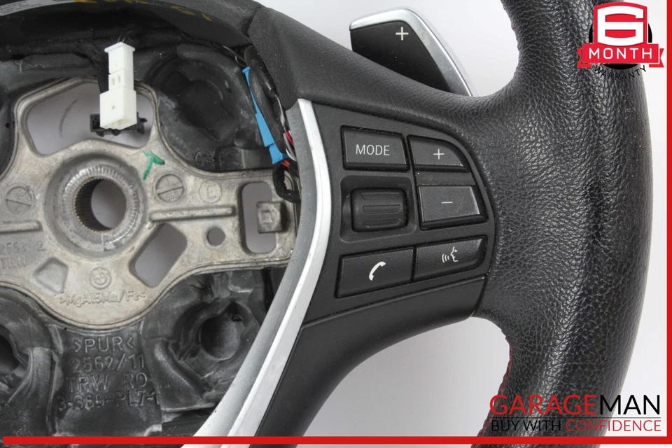 Volante delantero izquierdo lado conductor BMW 428i 435i 14-16 con palancas de cambio OEM Foto 3 de 4