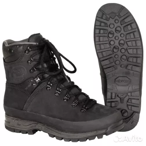 Verloren Zeug Minnaar MEINDL ISLAND Burma Army PRO MFS GTX Gore-Tex Nubuck Oiled Leather Black 41  Us8