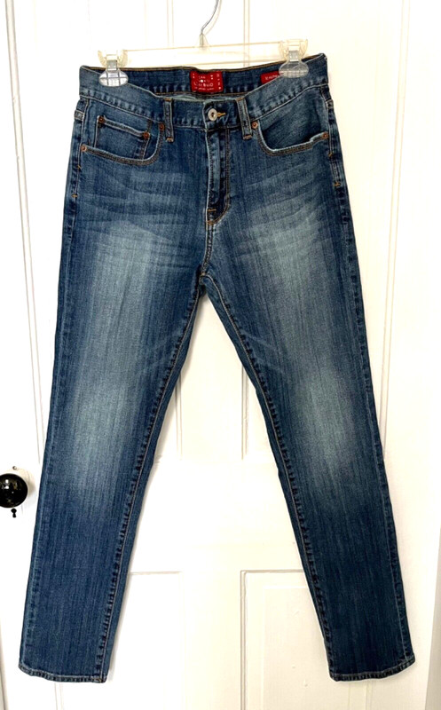 Mens Lucky Brand 10 Authentic Skinny lighter medium wash jeans size 31/32