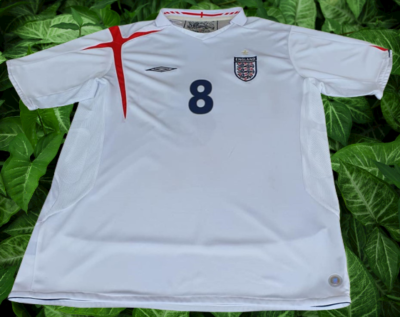 ENGLAND 2006 WORLD CUP QUARTER-FINALS FRANK LAMPARD 8 UMBRO JERSEY