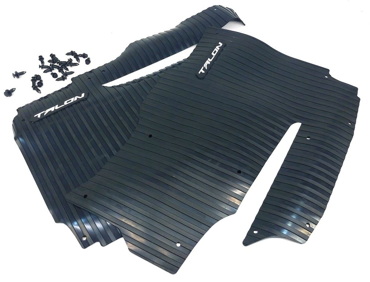 0SP63-HL6-A00 Front Rubber Floor Mats 2019-2021 Talon 1000R 1000X