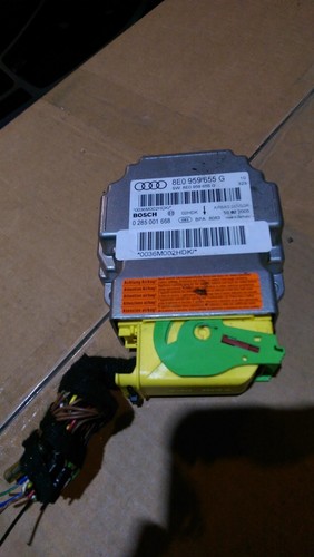 Original Audi A4 B7 Airbagsteuergerät Airbag Steuergerät 8E0959655G ECU STG.