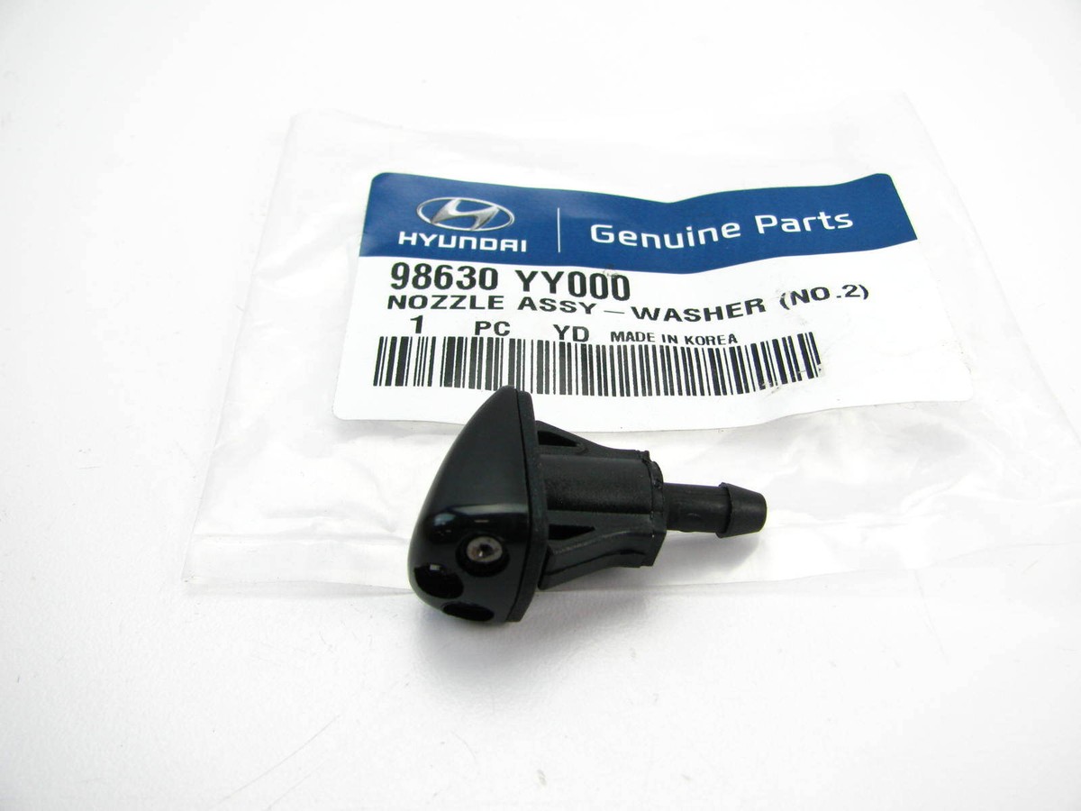 New OEM Windshield Washer Nozzle For 00-08 Tiburon, 03-09 Sorento