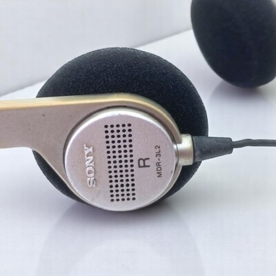 Sony MDR-3L2 headphones stereo dynamic for TPS-L2 rare USED JP | eBay