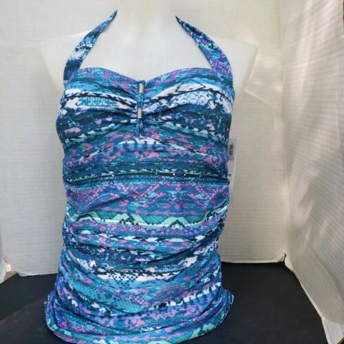 Badgley Mischka Polyester Regular Size Swimwear for Women