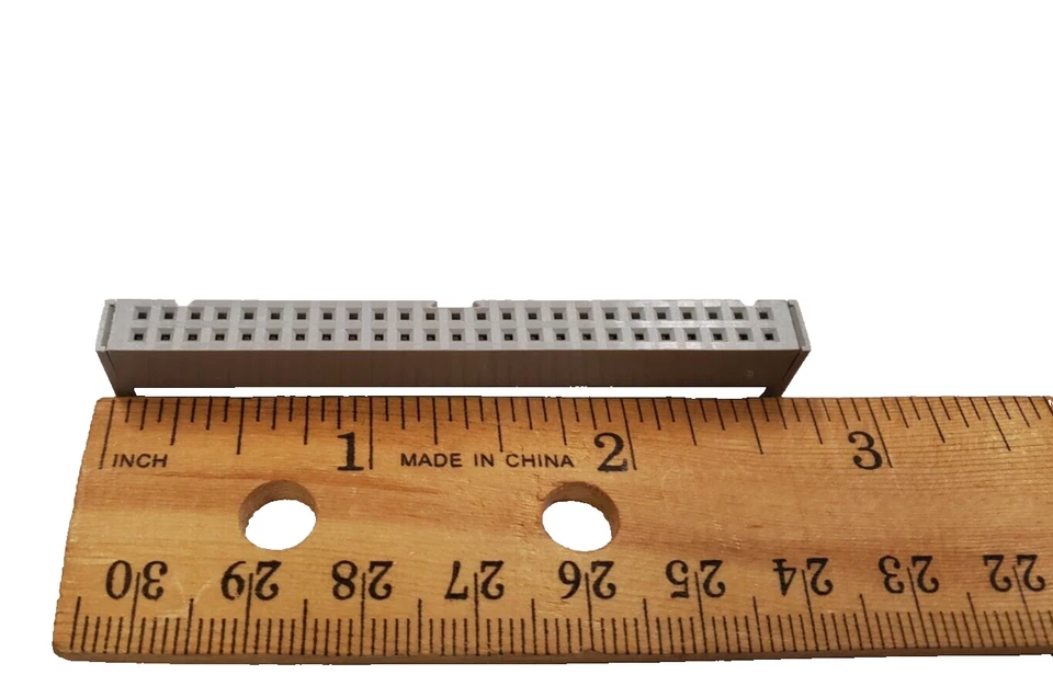 (5x) 50 Position 2.54mm Female IDC Serial Connector - Gold Plated - Cable Mount - Image 2 of 2