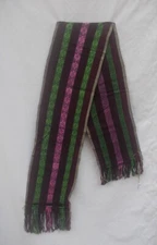 Scarf Hip Hugger Traditional No-Ikat Handwoven Weaving West Timor Indonesia