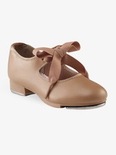 Capezio N625C Toddler Child Size 8.5M fits size 8 Caramel Jr. Tyette Tap Shoes