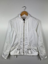 Womens Versace Jeans Couture Denim Jacket White Size S