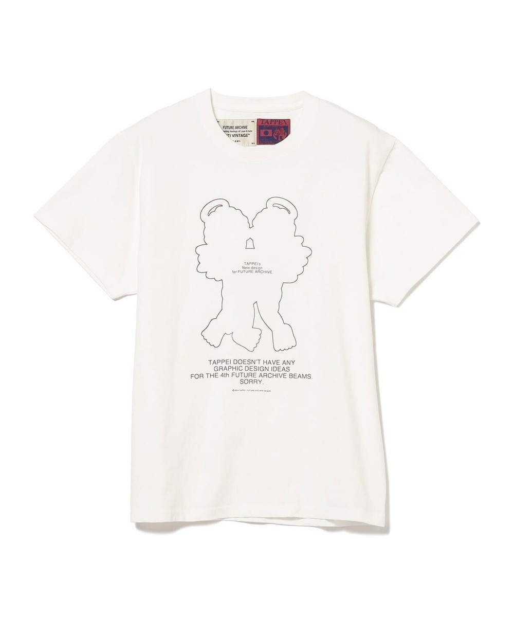 ASK availability First) BEAMS TAPPEI × FUTURE ARCHIVE / PRINT TEE  