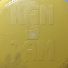 Kan Jam Disc Frisbee Yellow Made in USA