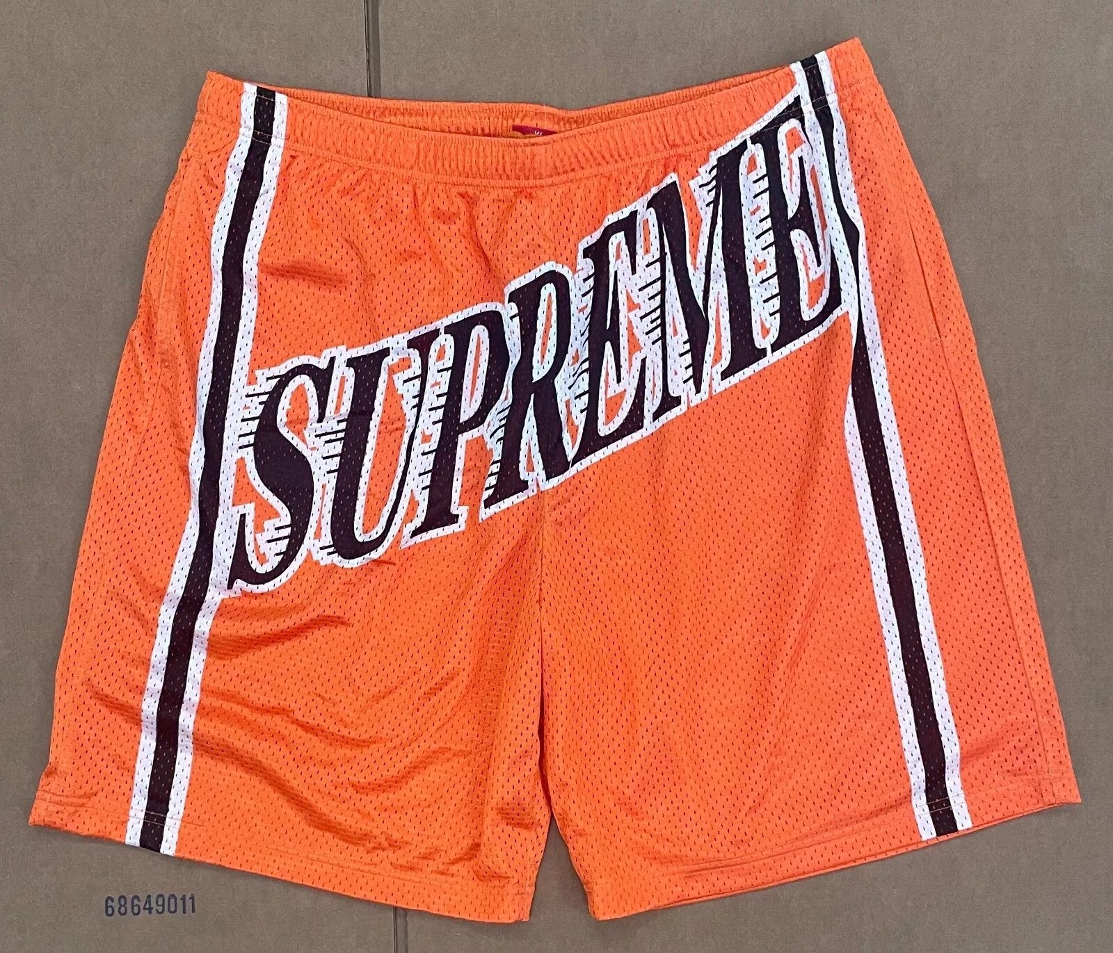 SHORT EN MAILLE SUPREME SLAP SHOT ORANGE TAILLE XL (#78
