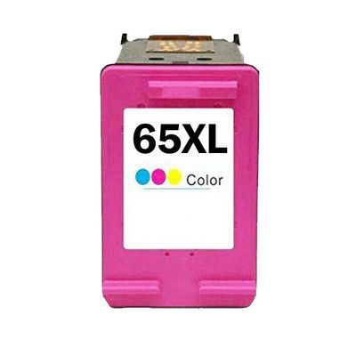 Hi-Yield BK/ Color Ink For HP 65XL 65 DeskJet 3722 3723 3752 3755 Envy 5010 5030