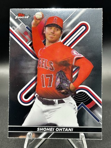 Shohei Ohtani 2022 Topps Finest #28 - Los Angels Angels