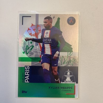 Kylian Mbappe Our City 2022/23 Topps PSG Team Set /250