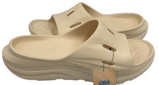 Hoka Men's ORA Recovery 3 Slip On Comfort Slides Sandals Cream Size:10 175B