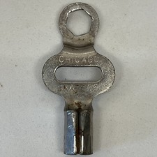 Vintage Chicago Roller Skate CO Wrench Key Combo Tool Rink Skating Derby Vtg