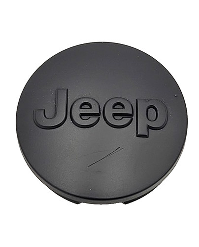 OEM Jeep 2.5" Matte Black Center Cap - Minor Mark- 1LB77TRMAC/1LB77RXFAC