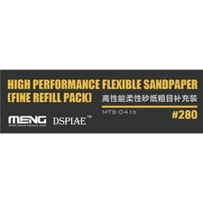 (MNGMTS-041B) - Meng Model - Flexible Sand Paper (Fine Refill 280#) (x6)