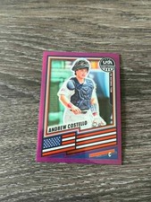 2026 Panini Prizm USA Stars & Stripes Andrew Costello Purple Prizm #/199