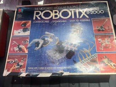 Robotix Lot Series R-2000, 1100, Expansion Sets -Boxes and Instructions Included