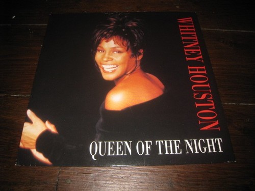 WHITNEY HOUSTON QUEEN OF THE NIGHT USED NINETIES DANCE POP 12" UK VINYL SINGLE.