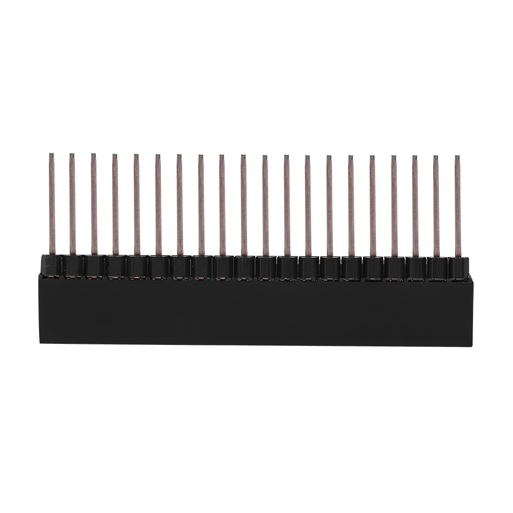 3x 2 x 20 perni passo 2 54 m extra alto femmina doppia fila intestazioni pin corti♡