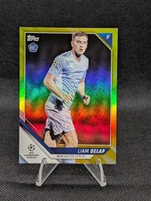 2021-22 Topps UCL Aqua Foil /250 Liam Delap Card #22 Rookie RC. rookie card picture