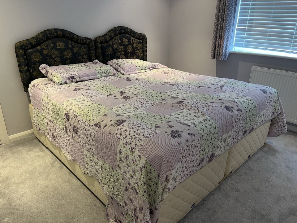 Divan History Superking Divan Bed with Mattresss And Headboards | eBay UK