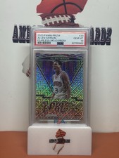 2020 Panini Prizm Allen Iverson Fearless /25 Mojo Prizm PSA 10 (Pop 3) 76ers