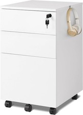 Devaise Filing Cabinet - White