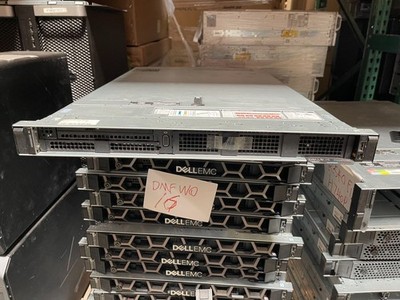 Dell EMC PowerEdge R640 CTO Server 2x GOLD-6140 2x heatsinks 2x 750W DMFW0