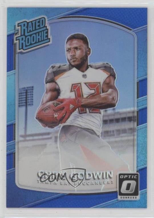 2017 Donruss Optic Rated Blue Prizm 83/149 Chris Godwin #155 Rookie RC 5j3